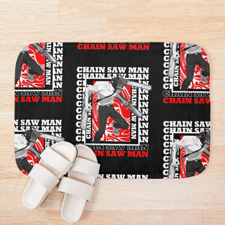 Chain Saw Man Anime Design Bath Mat - Image 3