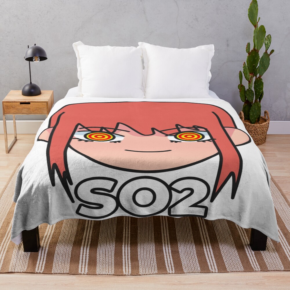 Social 2 Makima Enneagram Throw Blanket