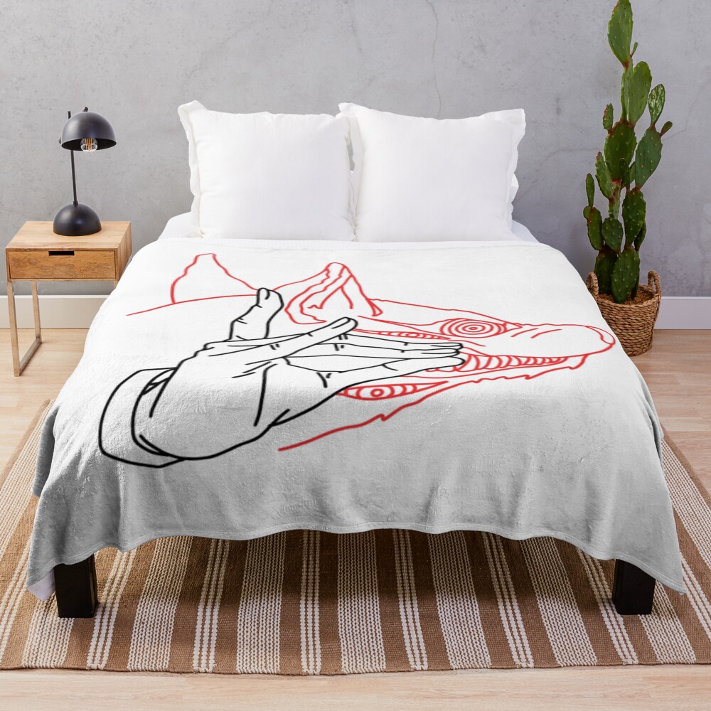 Chainsaw Man Kon Aki Throw Blanket